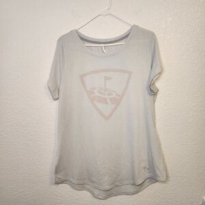 Under Armour loose size XL light Gray T-Shirt with Logo
